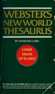 Cover of edition webstersnewworld00lair