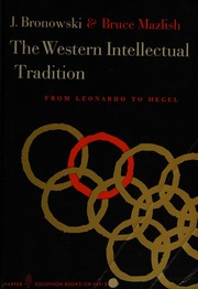 Cover of edition westernintellect0000bron_f6r3