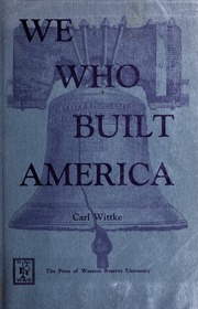 Cover of edition wewhobuiltamerc00witt