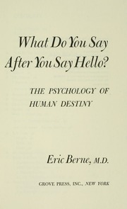 Cover of edition whatdoyousayafte00bernrich