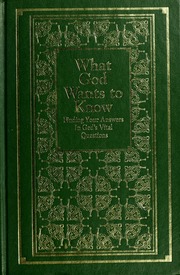 Cover of edition whatgodwantstokn00lars