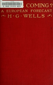 Cover of edition whatiscomingeuro00well