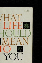Cover of edition whatlifeshouldme00adle