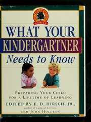 Cover of edition whatyourkinderga00hirs