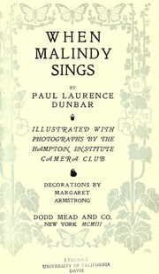 Cover of edition whenmalindysings00dunbrich