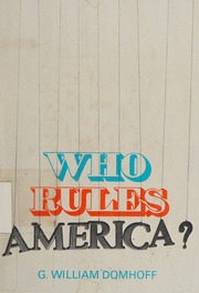 Cover of edition whorulesamerica0000unse_h4z2