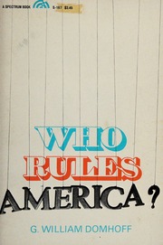 Cover of edition whorulesamericab0000unse