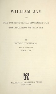 Cover of edition williamjayconst00tuck