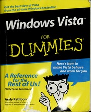 Cover of edition windowsvistaford00rath