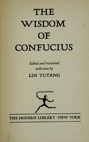 Cover of edition wisdomofconfuciu00conf