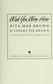 Cover of edition wishyouwerehere00brow