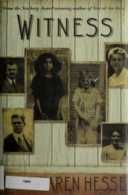Cover of edition witness00hess_0
