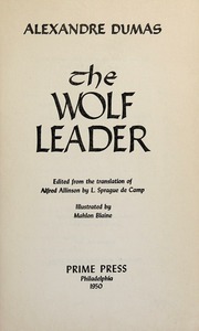 Cover of edition wolfleader0000duma