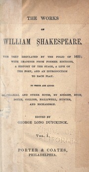 Cover of edition worksofwilliamsh01shakiala