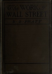 Cover of edition workwallstreet00pratuoft