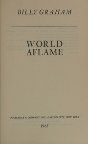 Cover of edition worldaflame0000unse_o1w6
