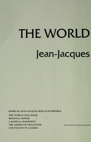 Cover of edition worldchallenge00serv