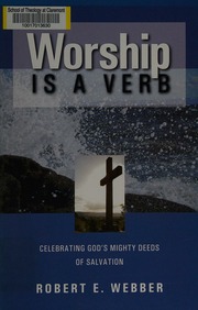 Cover of edition worshipisverbeig0000webb_r1n2