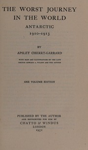Cover of edition worstjourneyinwo0000unse