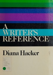 Cover of edition writersreference0000hack_m6w3