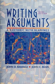 Cover of edition writingarguments00rama