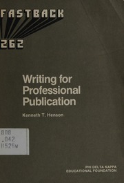 Cover of edition writingforprofes0000hens