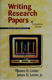 Cover of edition writingresearchp00lest