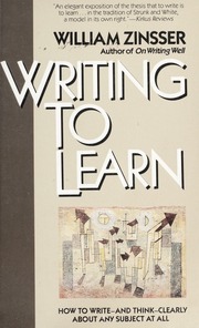 Cover of edition writingtolearn00will