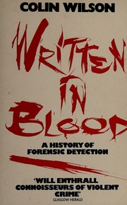 Cover of edition writteninbloodhi0000wils