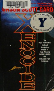 Cover of edition xenocide0000card_b9e3