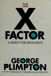 Cover of edition xfactor00plim