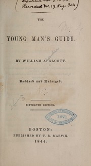 Cover of edition youngmansguide01alco