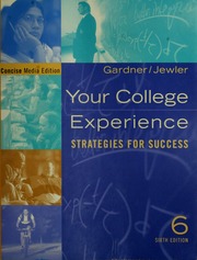 Cover of edition yourcollegeexper00gard_0