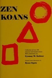 Cover of edition zenkoans0000kubo