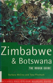 Cover of edition zimbabwebotswana0000mccr_i4r9