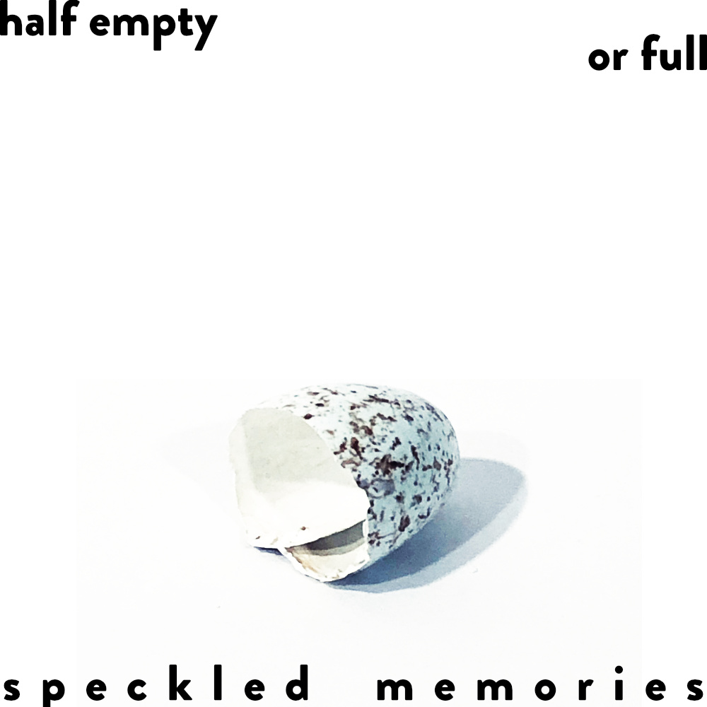 half empty or full speckled memories