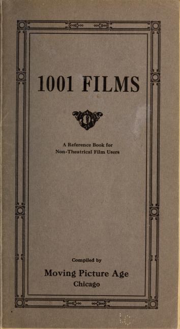 Thumbnail image of a page from Blue book of audio-visual materials