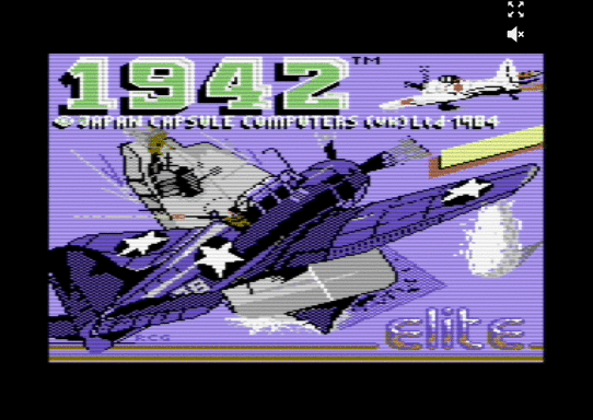 C64 game 1942 Re Release (1986)(Elite)