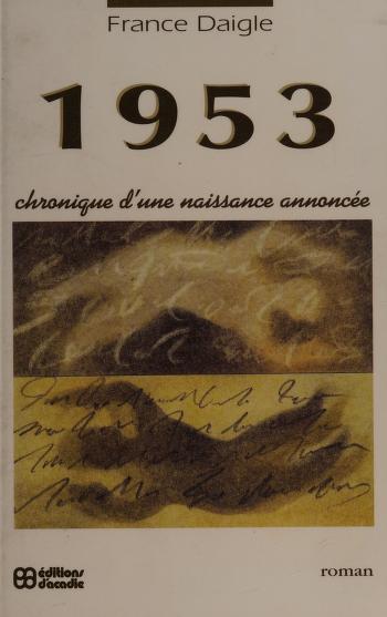 Cover of: 1953 by France Daigle