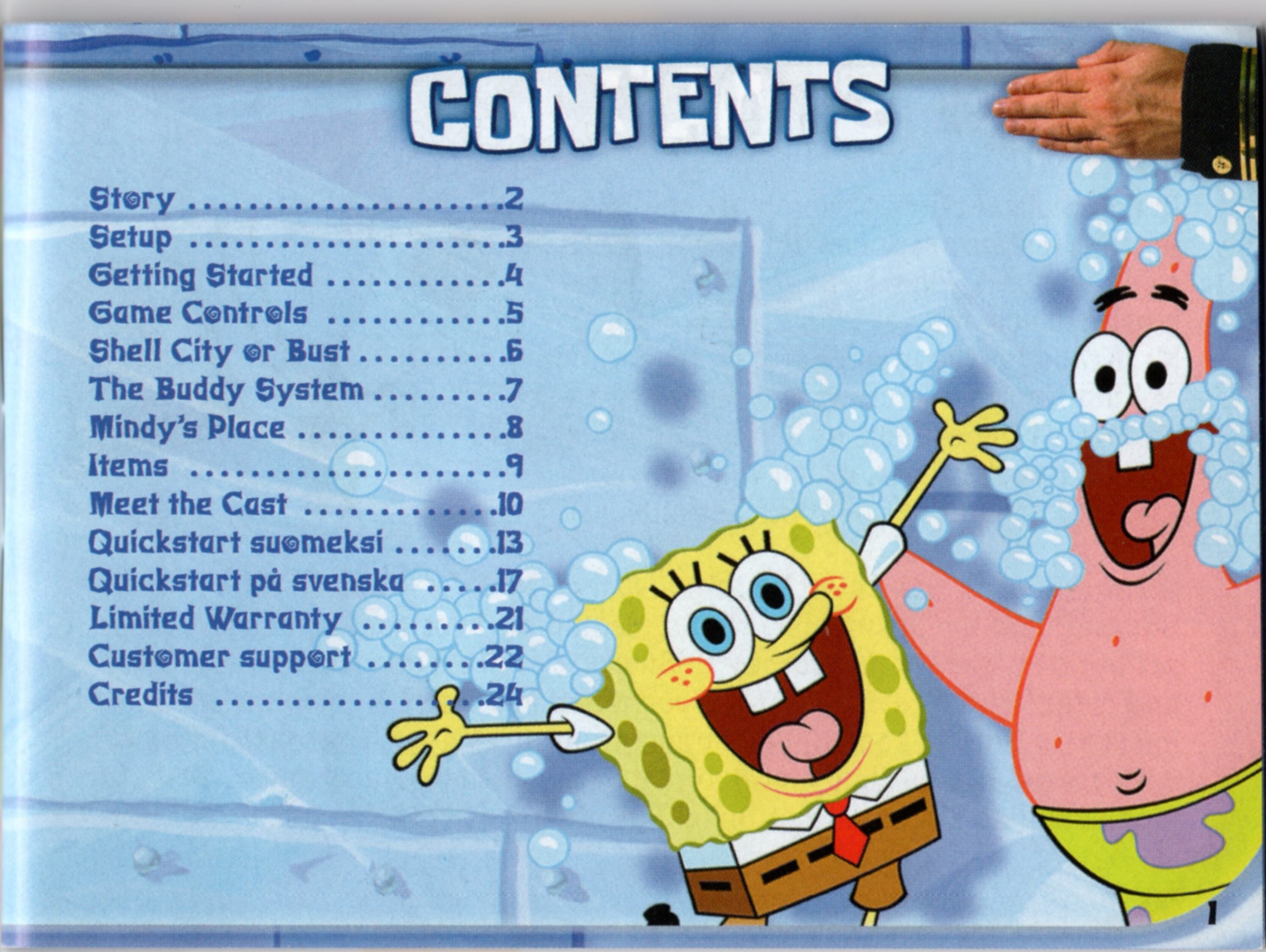 2 Games in 1 (Sponge Bob Squarepants: The Movie & Sponge Bob Squarepants  And Friends in: Freeze Frame Frenzy) [AGB-B2BP-UKV] Manual : Nickelodeon :  Free Download, Borrow, and Streaming : Internet Archive