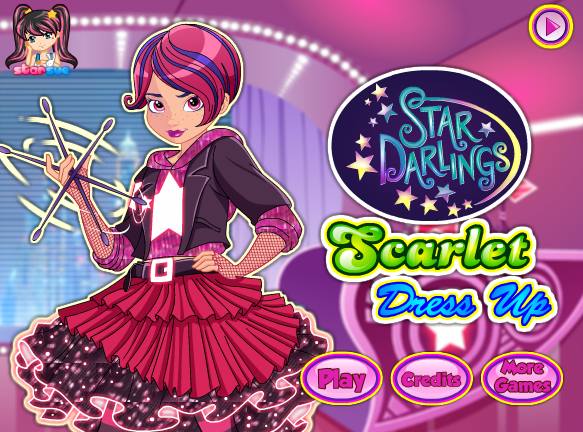 Sue dress up star Star Darlings