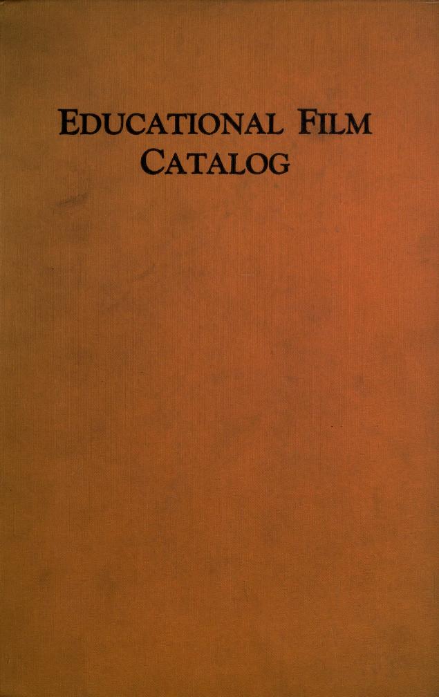 Educational film catalog (1937)