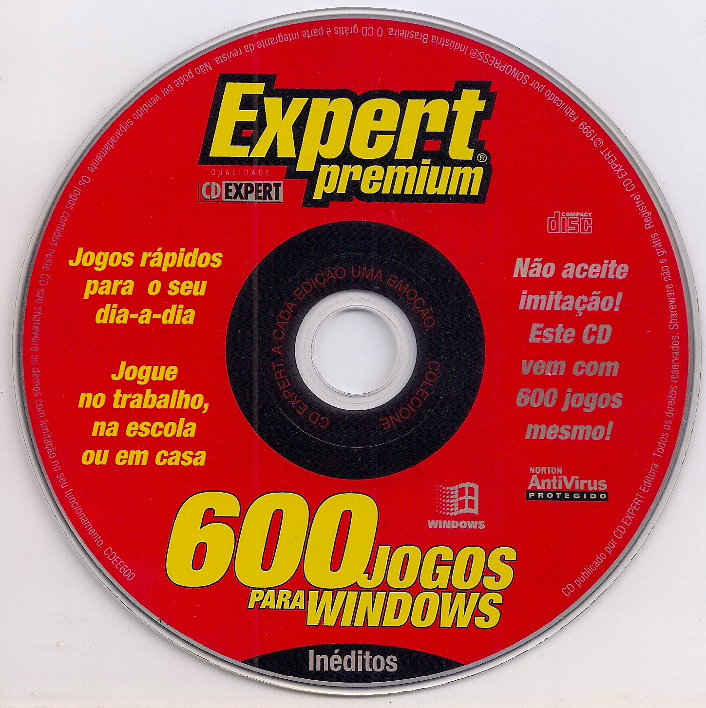 Expert Premium: 600 Jogos para Windows : CD Expert : Free Download