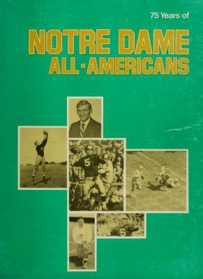 Cover of: 75 years of Notre Dame all-Americans. by 