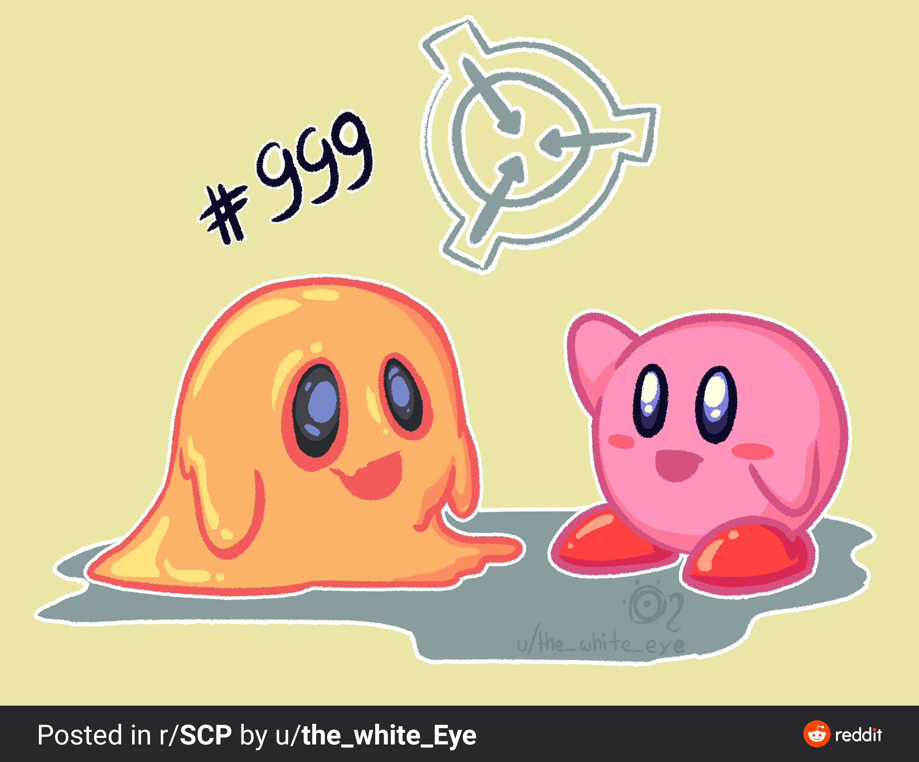 SCP - 999 and Kirby [ Crossover ] ( Fanart ) : The White Eye : Free  Download, Borrow, and Streaming : Internet Archive