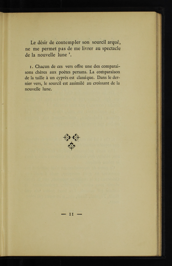 Les Perles de la couronne, choix de poésies : Féghâni, Bâbâ (14..-1519 ...