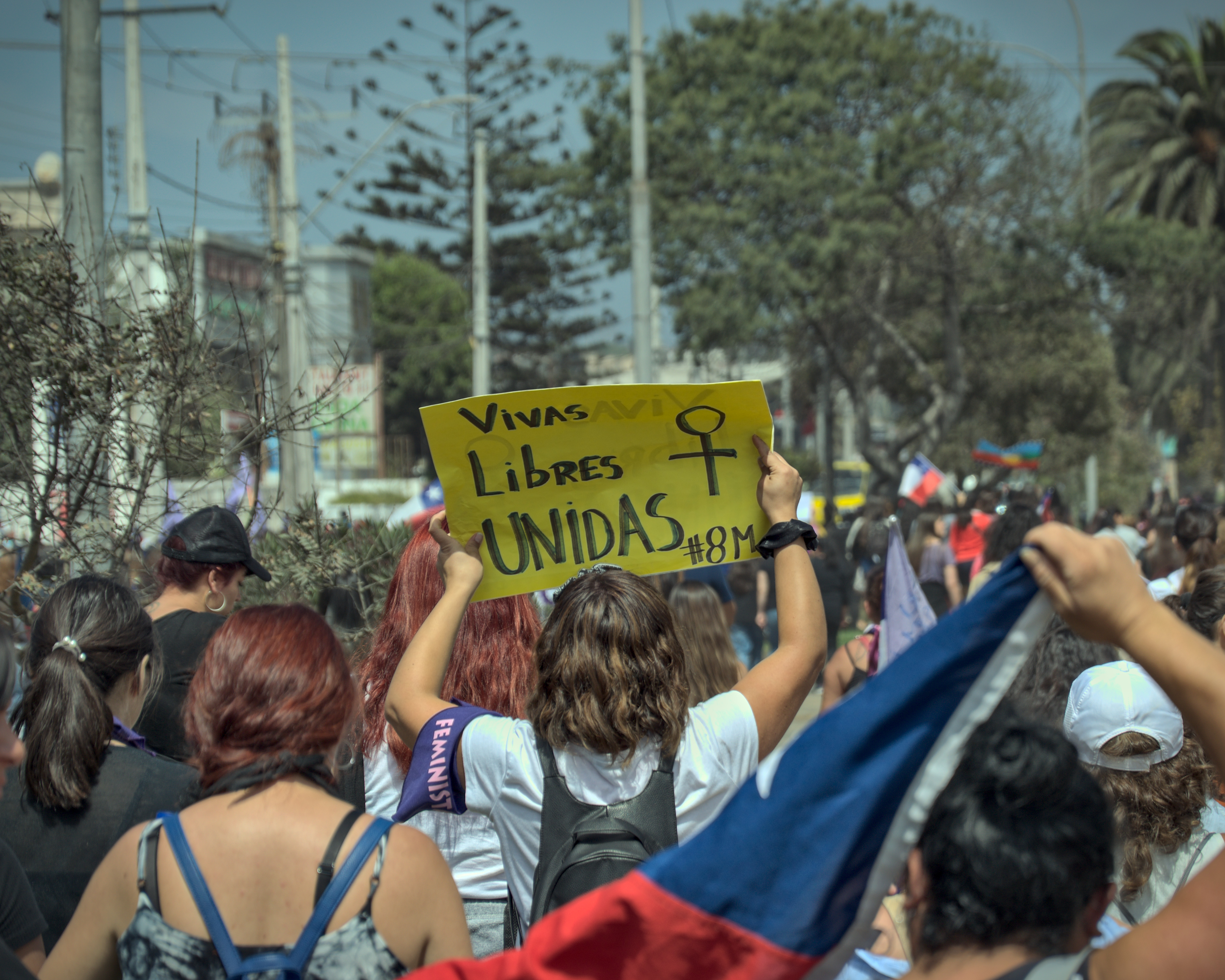 Marcha Feminista 8M 2020 San Antonio, Chile, Día Internacional de la ...