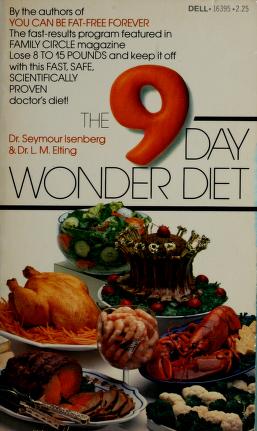 Cover of: The 9-day wonder diet by Seymour Isenberg