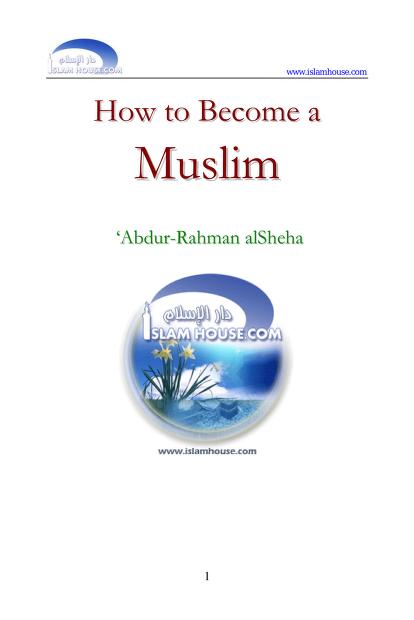 How to Become Muslim