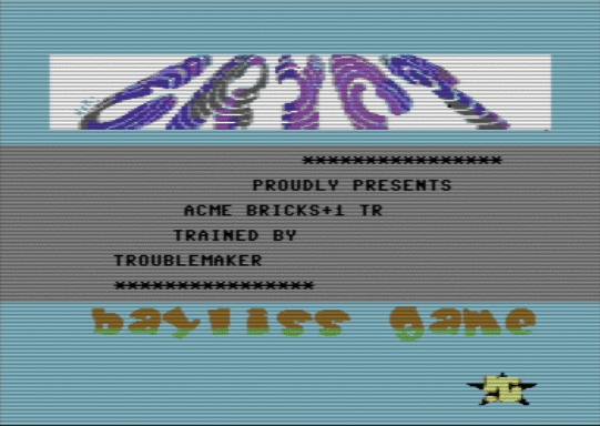 C64 game Acme Bricks [+1 tr]